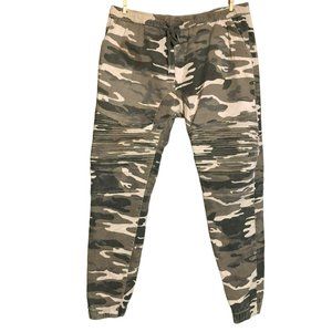 Steve's Jeans Sz Lg Men's Camouflage Athleisure Jogger Streetwear Pants